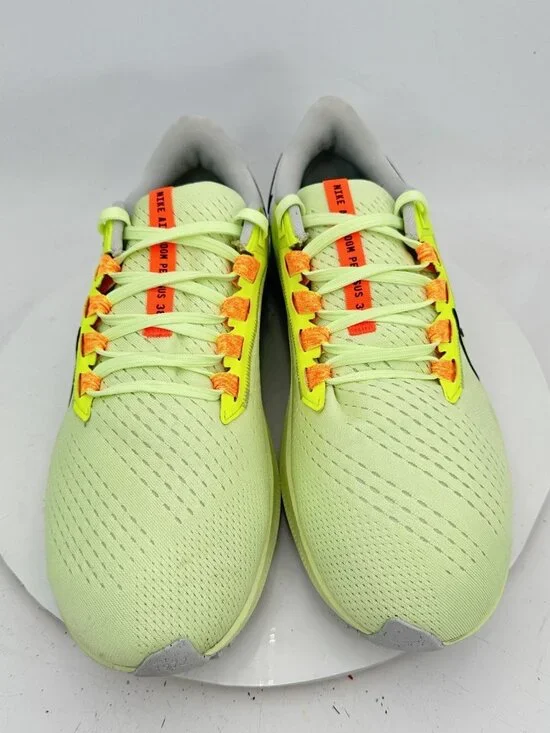 Nike Air Zoom Pegasus 38 Men Size 11 CW7356-700 White Barely Volt Running Shoes - Picture 6 of 11